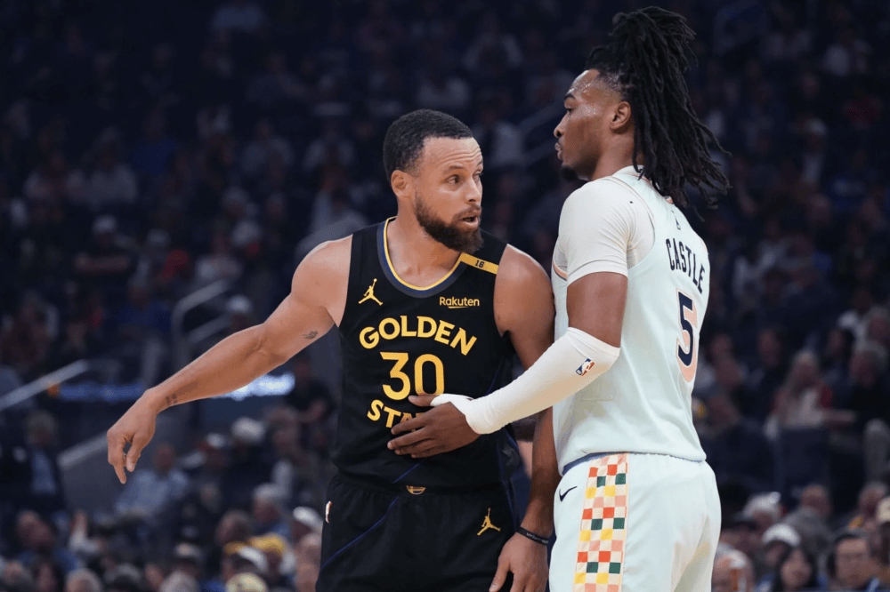 九游体育中国官网-勇士大胜马刺，库里三分连续命中成MVP热门的简单介绍