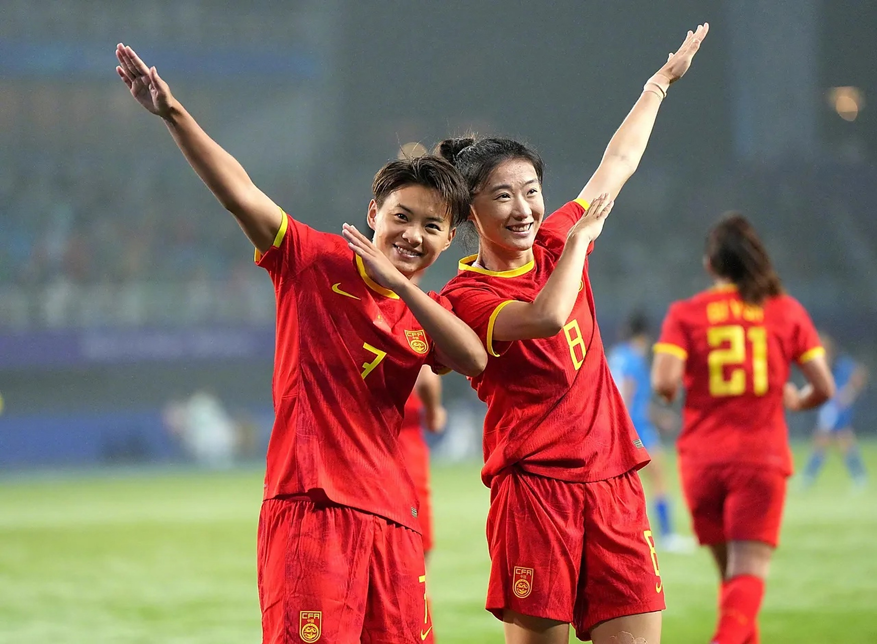 九游体育-亚洲女子足球赛事中，中国队获胜