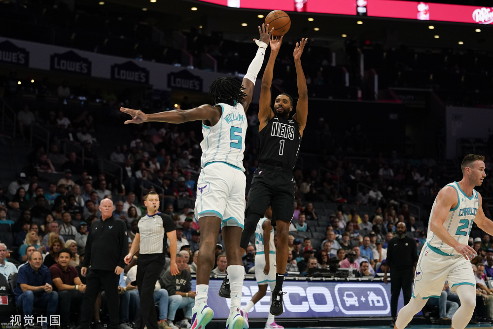 篮网客场惊险击败黄蜂，小戈登绝杀赢得阵地的简单介绍